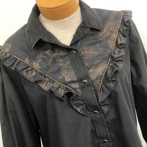 Vintage Kenny Roger’s western shirt size Large